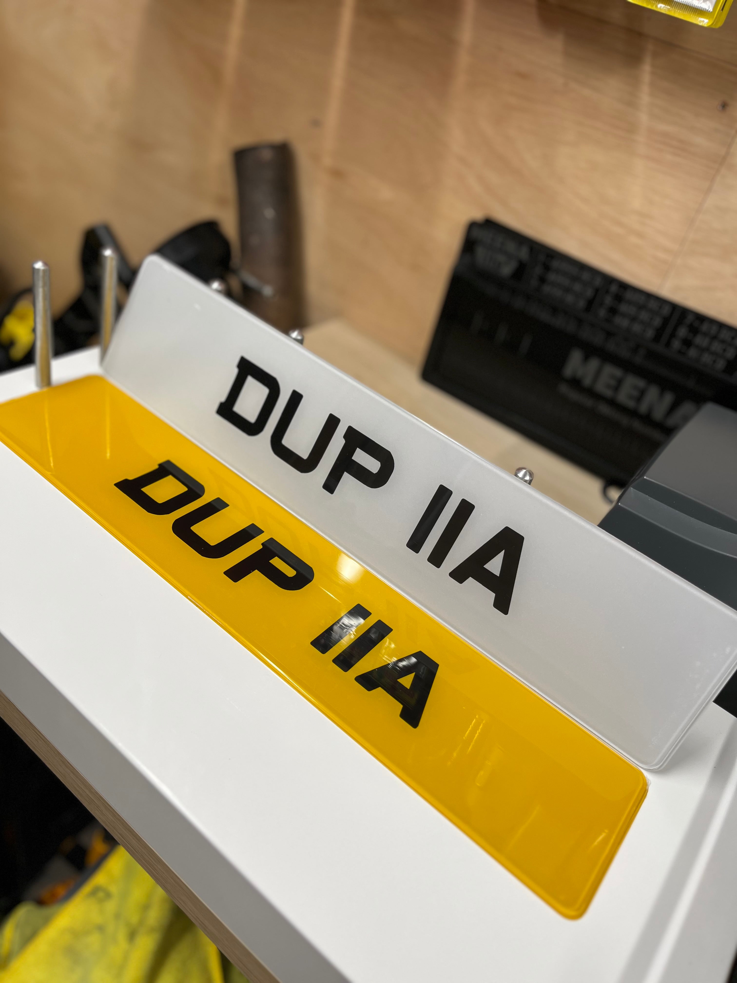 Metro 2D Printed Plates