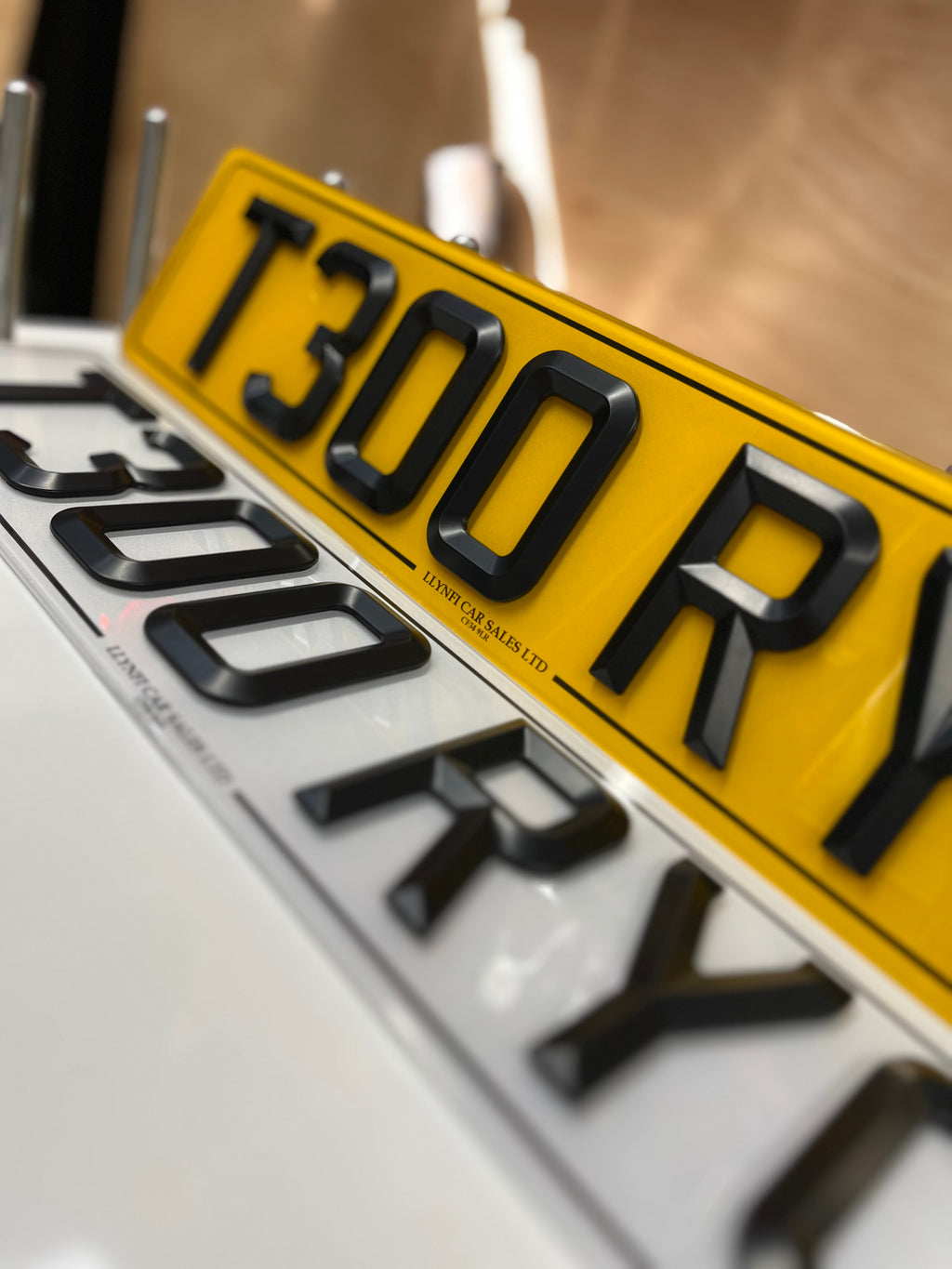 Retro Bevelled Plates