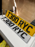 Retro Bevelled Plates