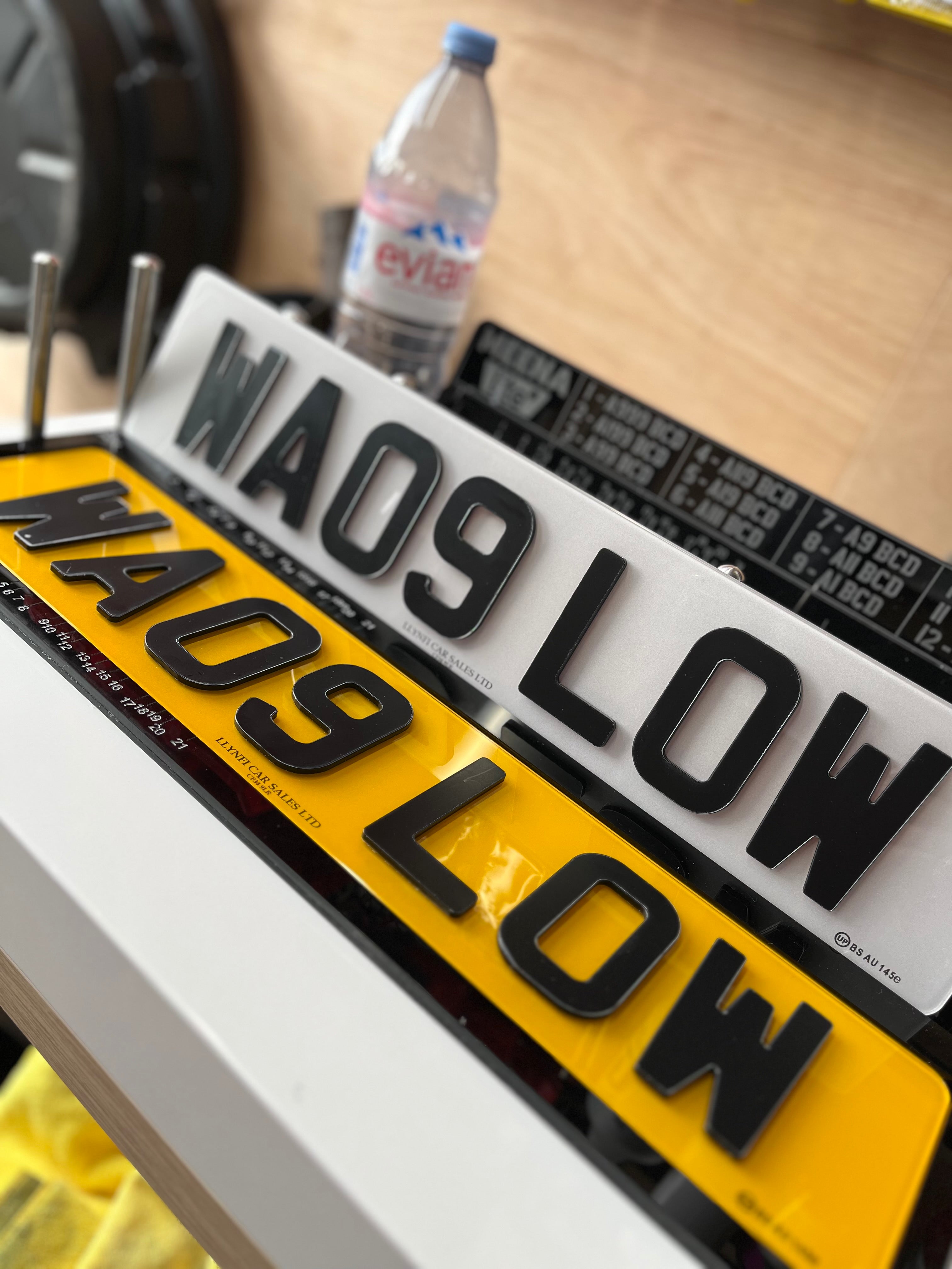 4D Laser Cut Acrylic Plates