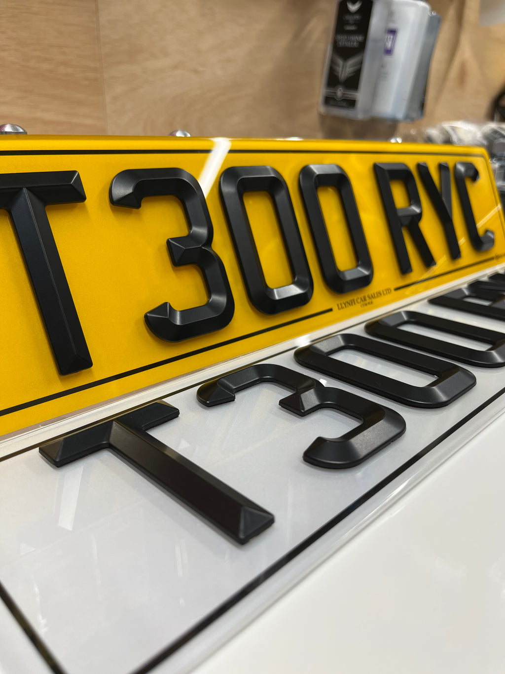 Retro Bevelled Plates